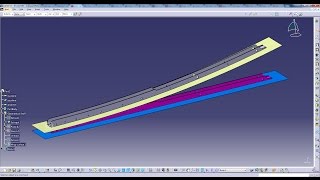 Use WRAP SURFACE TO FLAT SOLID PART with CATIA