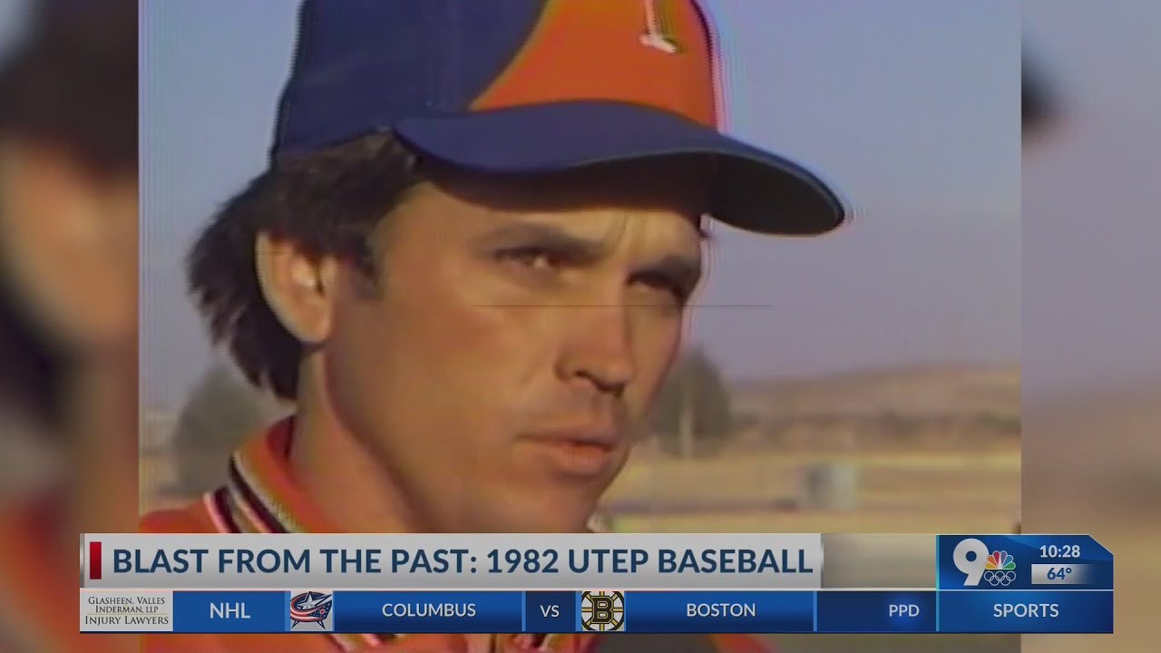 Blast From The Past 1982 UTEP Baseball Team YouTube