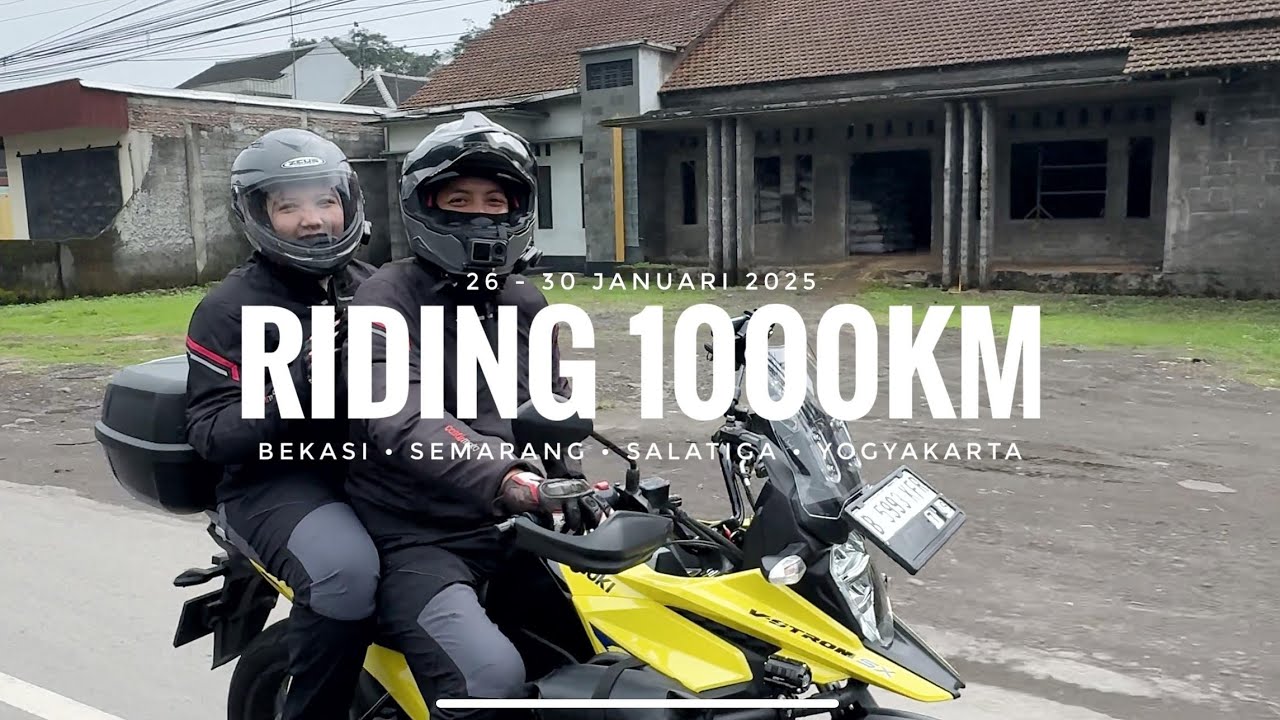 Riding Semarang - Salatiga - Yogya | Suzuki Vstrom 250 | Honeyride #4