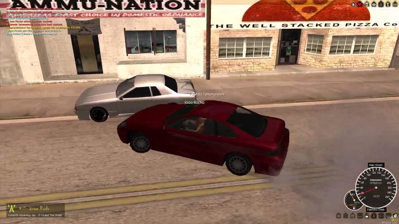 MTA:SA | Waffle Roleplay | Baby Driver type shit