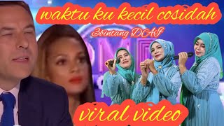 Viral ❗ tiga ibu ini membuat jury terkejut ketika bawakan lagu cosidah waktu ku kecil 3bintang DAI