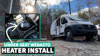 Helping Install a Webasto Heater + Solo Trip to the Mountains //Van Life