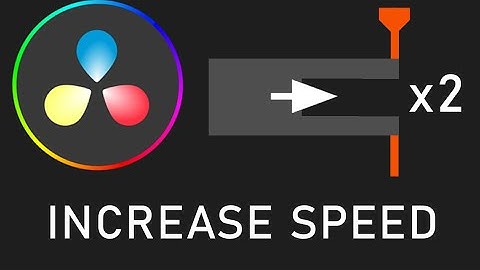 DaVinci Resolve 18 How To Increase Video Clip Speed