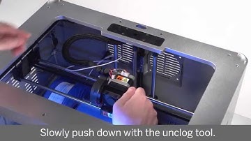Dremel 3D Idea Builder: Unclogging the Extruder
