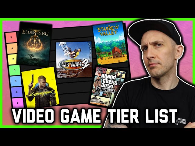 My Videogame Tier List