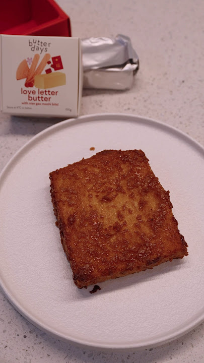 I’m obsessed with this toast!!! | Honey butter toast with love letter butter 🍞🧈