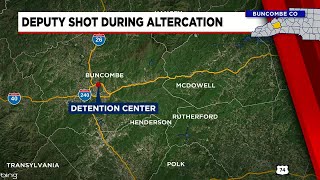 Deputy shot during altercation in Buncombe Co.
