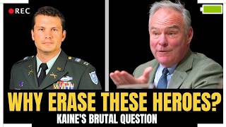 Tim Kaine Stuns Hegseth With Emotional Takedown Over Confederate Base Names: “Why Erase Real Heroes?