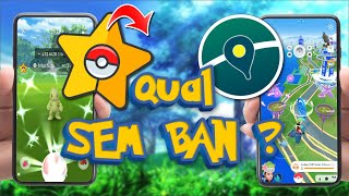 QUAL SEM BAN  PGSHARP Ou IPOGO VEJA ANTES DE USAR FAKEGPS Para POKEMON GO Joystick FUNCIONANDO