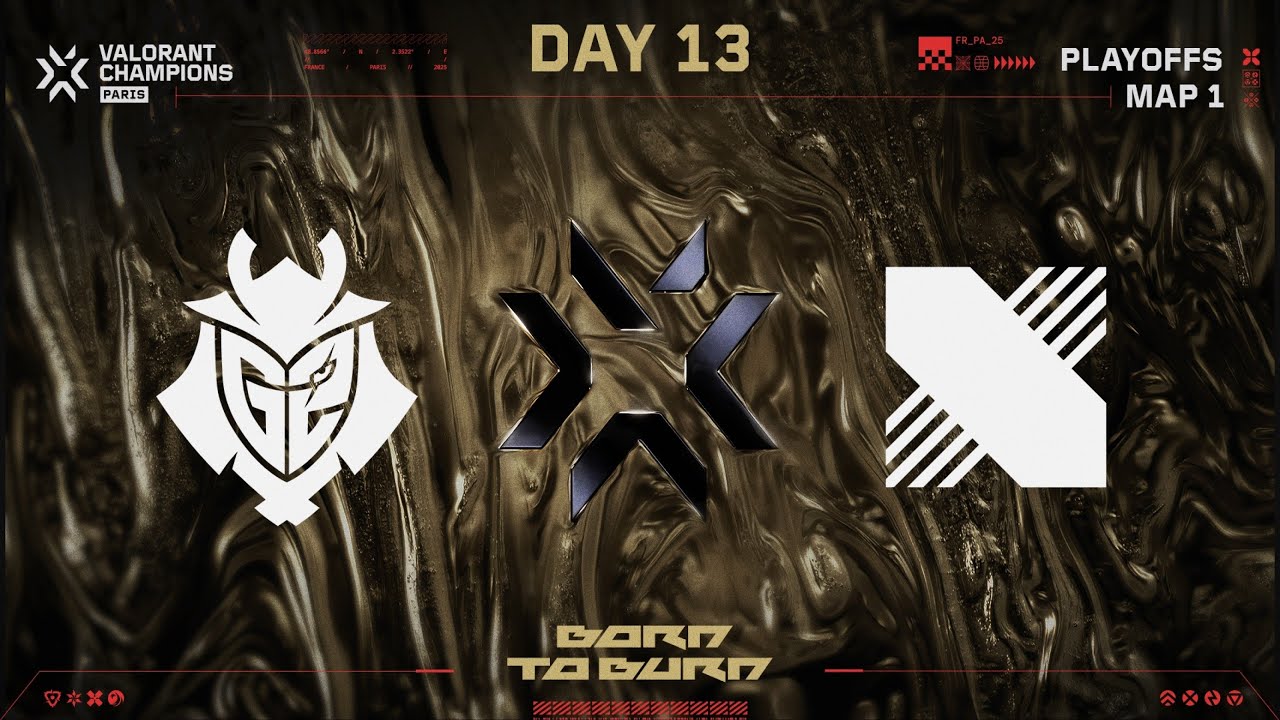 G2 vs. DRX — VALORANT Champions Paris — Playoffs Stage — Map 01