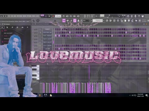 how to make ambient lovemusic beats like redda w/@xoxoupe ¦ FL STUDIO ...