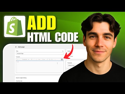 How to Add HTML Code to Shopify (Tutorial 2026)