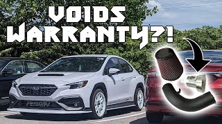 So you're worried about your warranty... // What voids Warranty? // #2022wrx #wrx #subaru