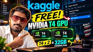 How to claim free 32GB Nvidia GPUs in Kaggle 