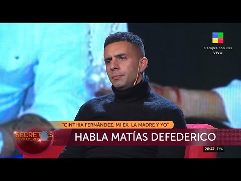 🔴 EXCLUSIVO| Matías Defederico en #SecretosVerdaderos: "Hago todo lo que puedo para ser buen padre"