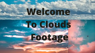 Royalty-Free Footage Floating Clouds Relaxing Nature Sound - Blue Sky Effect Background Video. screenshot 3
