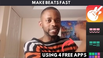 How to MAKE BEATS FAST on your iPhone using FREE APPS ||
