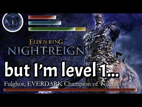Elden Ring NIGHTREIGN LEVEL 1 - Everdark Fulghor (Darkdrift Knight)