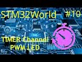 STM32 Tutorial #10 - LED Pulse using PWM from a Timer Channel