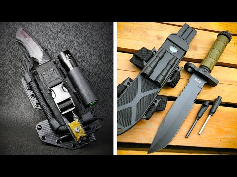 TOP 5 ULTIMATE SURVIVAL KNIVES ON AMAZON 2021