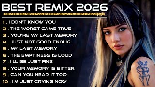 Best of Alan Walker Style 2026 | Powerful Bass Remix #EDM #remix #chill