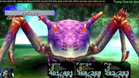 Chrono Cross Walkthrough No Commentary Part 69 Trap Freefall+Deluge - Guile