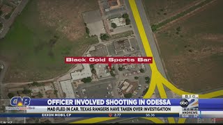 Texas Rangers investigate officer involved shooting