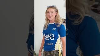 Surprising my friend with a Custom Pink Everton Top