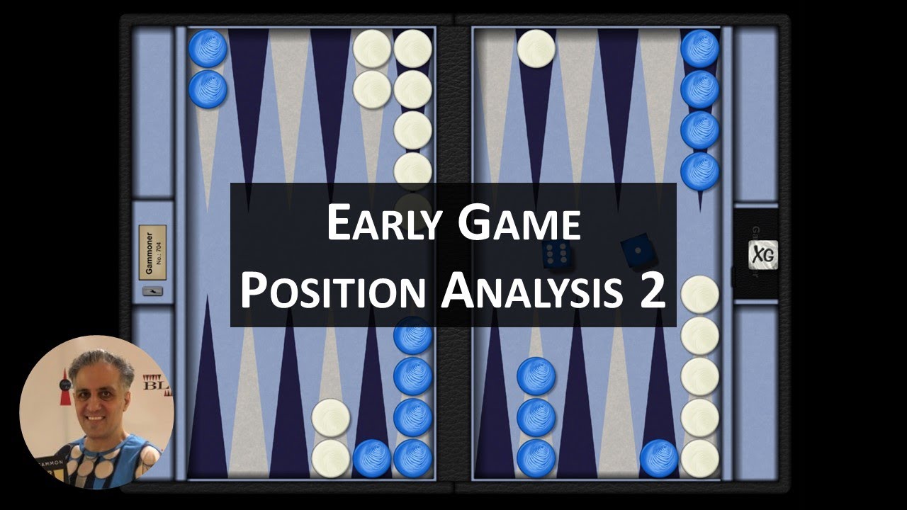 Early Game Backgammon Position Analysis 2 - YouTube