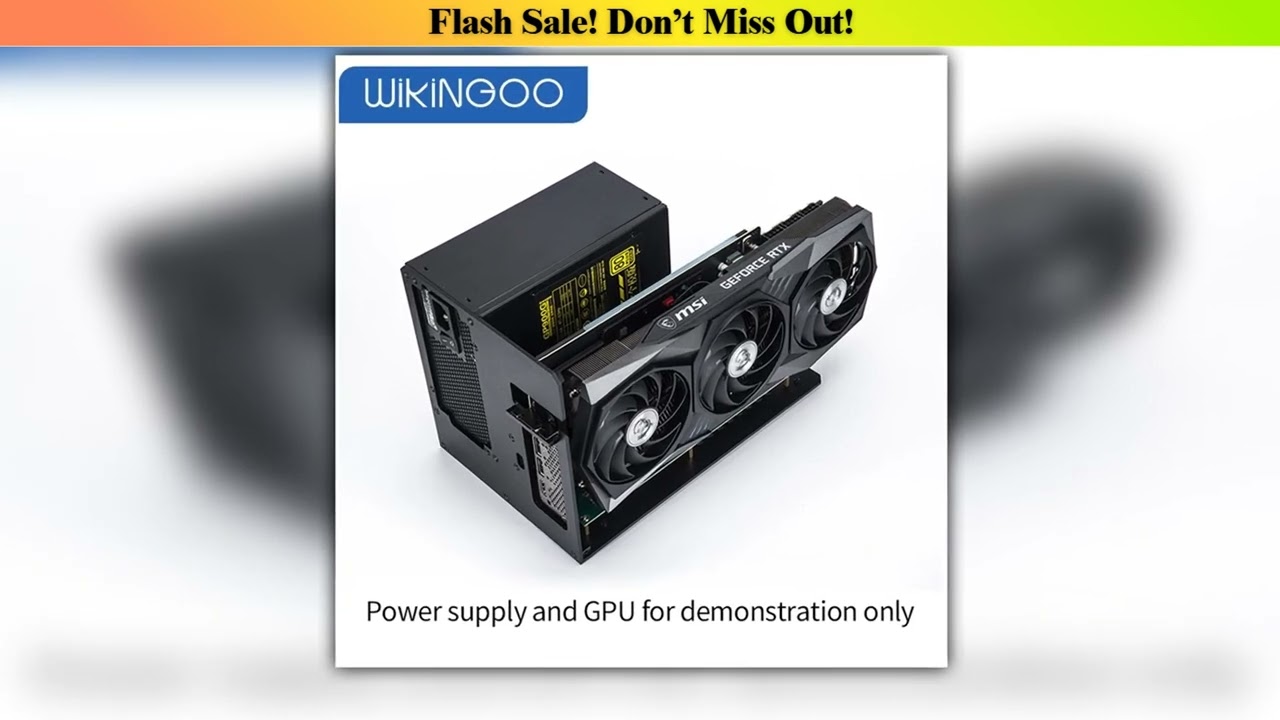 Top egpu thunderbolt 34 to pcie Graphics card external bracket stand by 7900XTrtx4090 ATX power