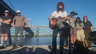 Jesse Welles - The Poor - Busking @ Race Street Pier, Philadelphia, PA - 060326