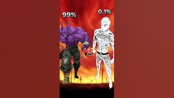 Saitama vs Beerus #saitama#beerus#dragonball#onepunchman#anime#shorts