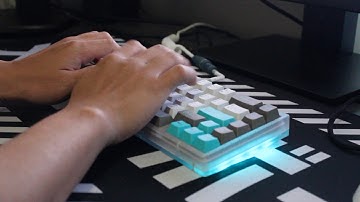 Polycarbonate E6.5 Typing Test (Gateron Inks)