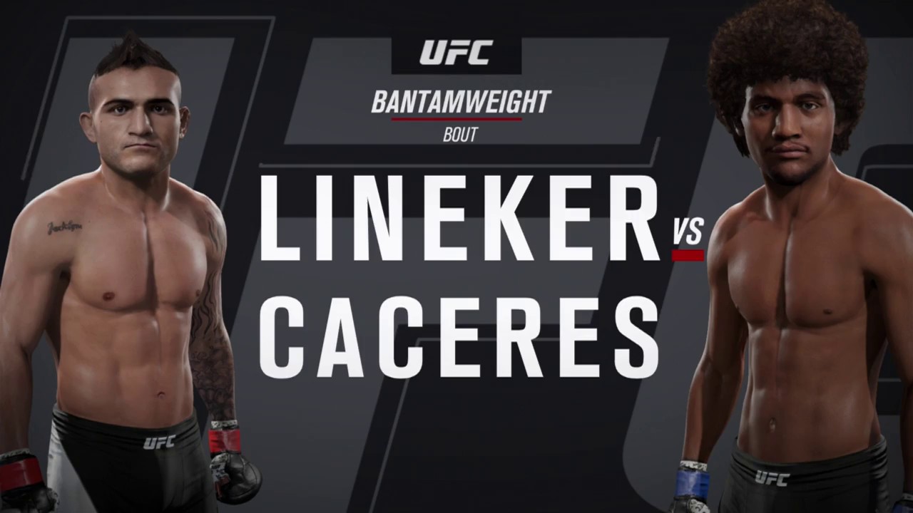 EA UFC 2 EFC League Fight J.Linker(mafknstronks) vs. A.Caceres(JokerCCarnage)