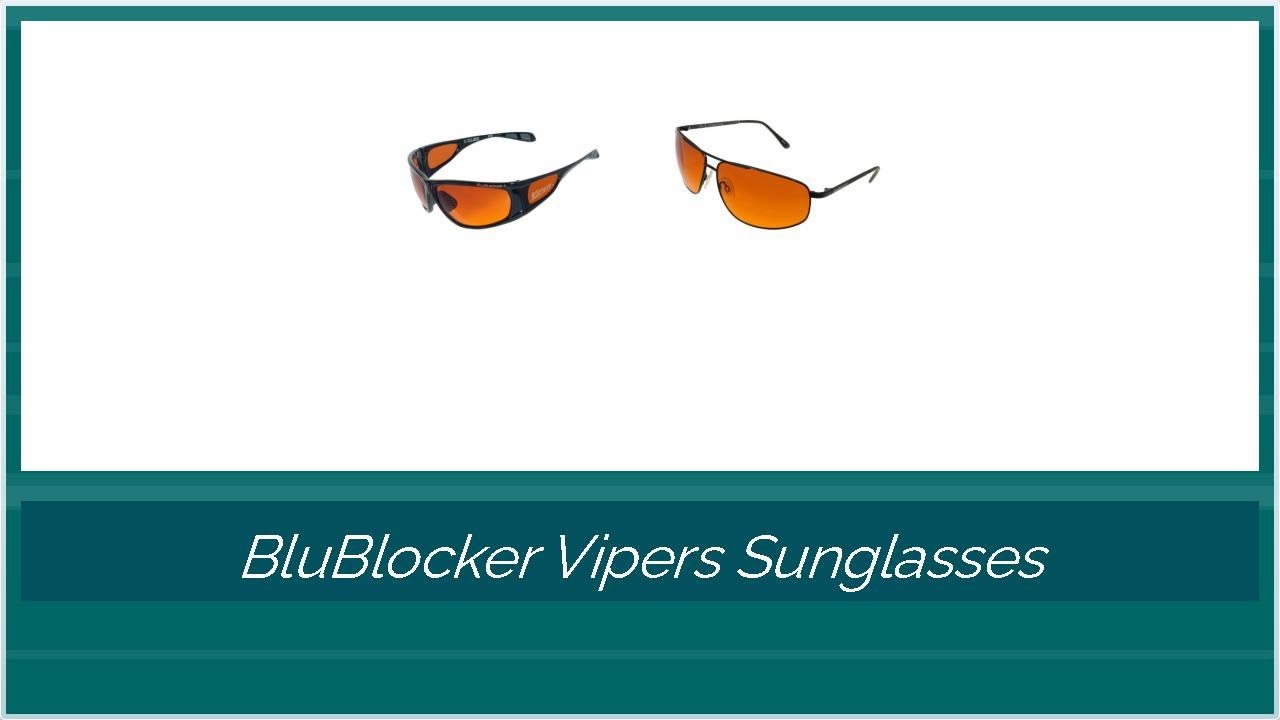 official blublocker black viper sunglasses