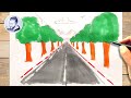 Comment dessiner une route en perspective