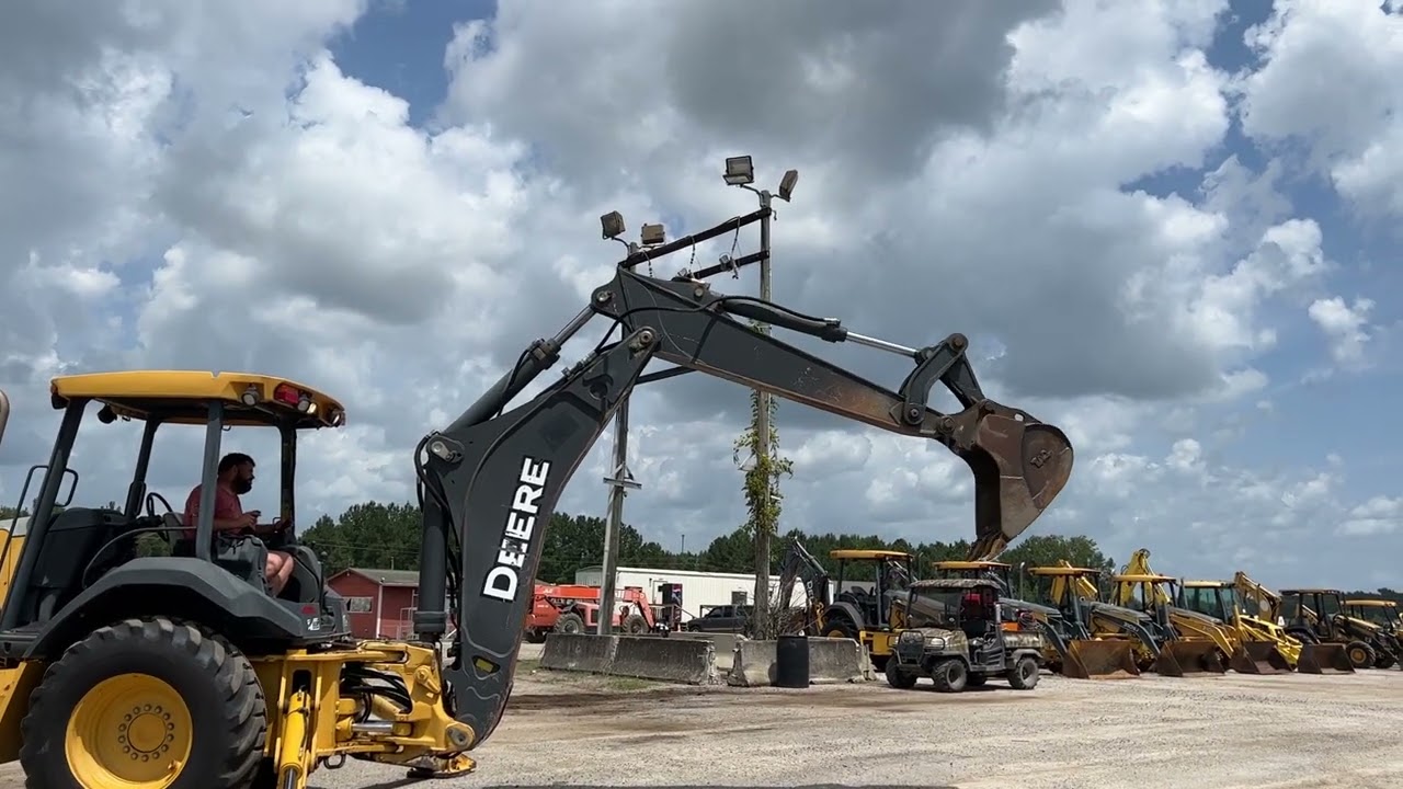 2008 JOHN DEERE 710J BACKHOE LOADER-119702
