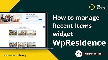 How to manage  Recent Items widget for Elementor & WP Bakery plugins