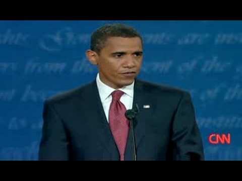 Obama and McCain on energy @ Oxford, Mississippi Debate