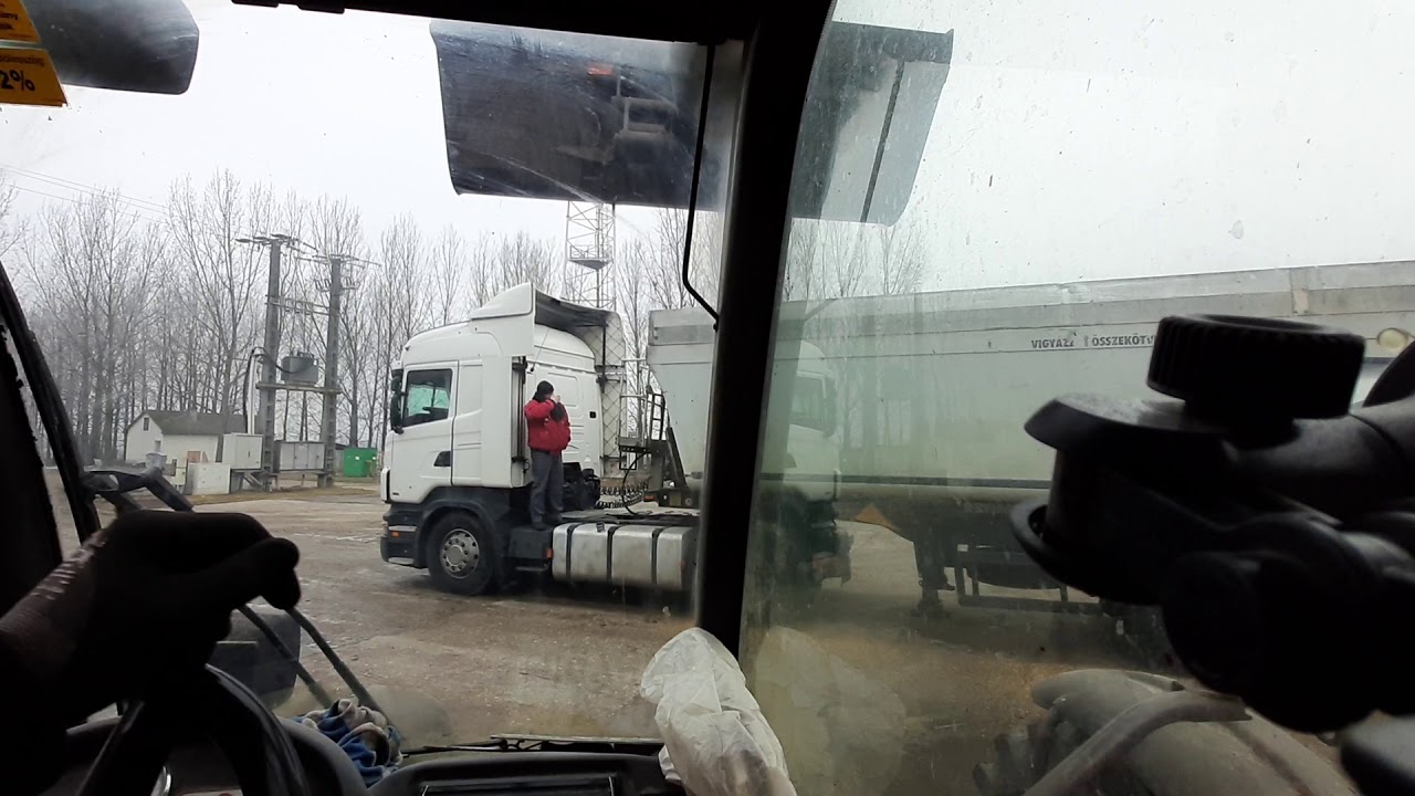 Manitou 731 Turbo - búza rakodás