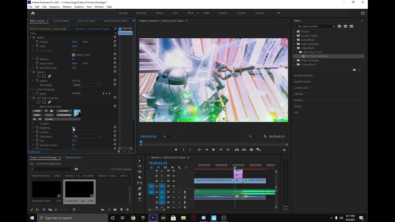 How to Make the Pinch/Punch effect on Premiere Pro