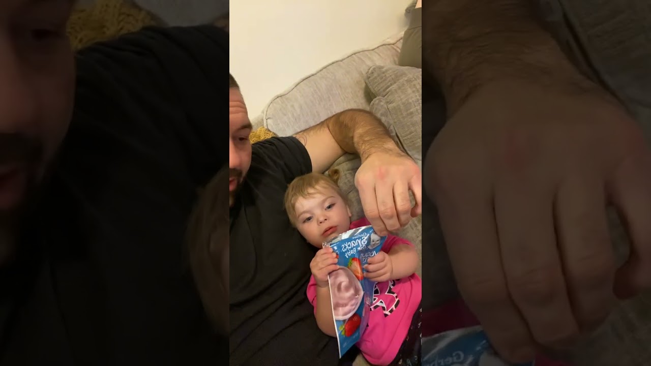Gerber Yogurt Melt snacks she loves them 🥰 