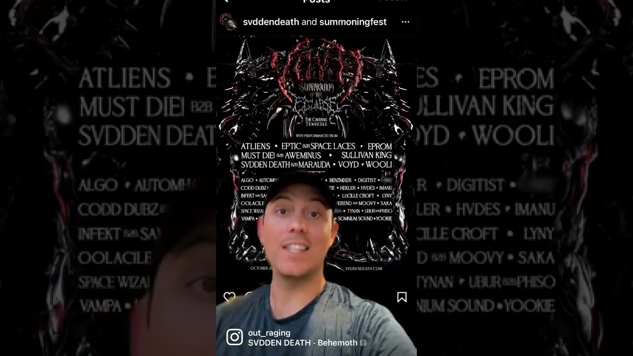Svdden Death Announces His Own Festival