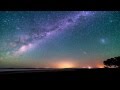 Milky way time lapse near lochiel south australia