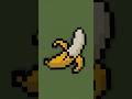 How to build a Banana pixel art in Minecraft 1.21.11