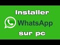 Comment tlcharger et installer whatsapp sur pc