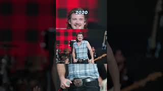 Morgan Wallen transformation through the years #trending