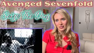 Avenged Sevenfold-Seize The Day!!!  Russian Girl First Time Hearing!!!