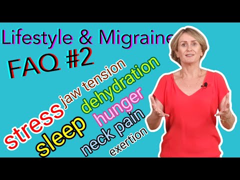 FAQ #2: Lifestyle and Migraine