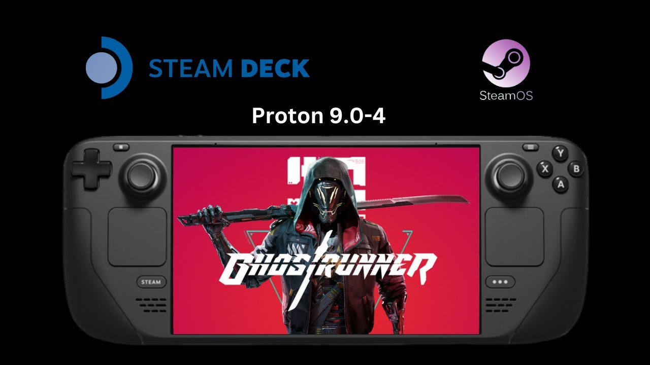 Ghostrunner - Steam Deck Gameplay